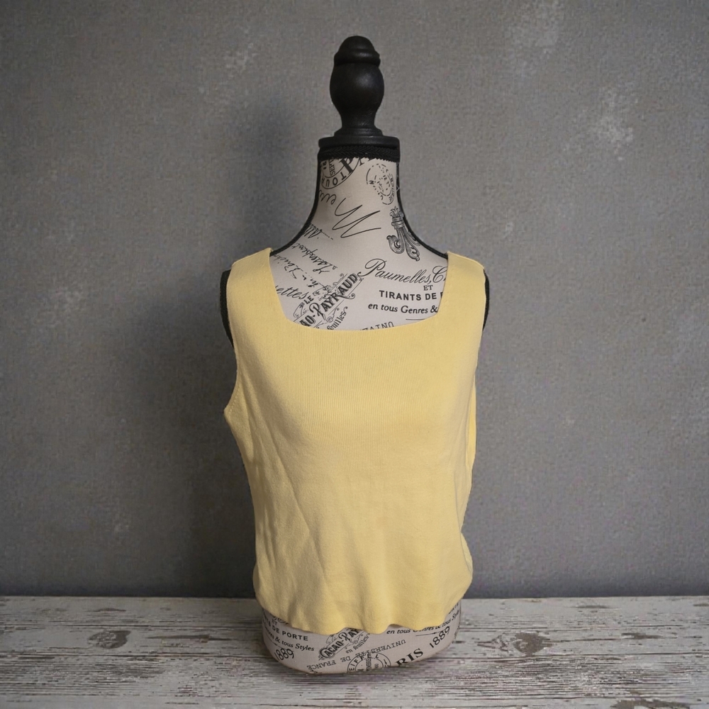 Elegant Yellow Tank Top for Women